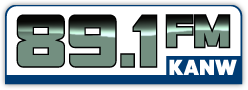 89.1 FM KANW logo